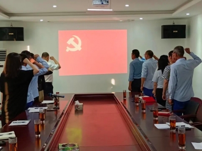 不忘初心，砥礪前行——創(chuàng)輝電氣黨支部開展“對黨說句心里話”主題黨日活動