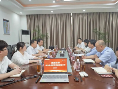 浙江電力協(xié)會領導來我公司調研指導工作！